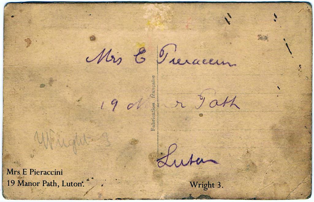 War Postcard 6. No front cover, Lace missing