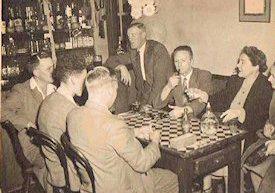 Five Bells produce day, c1950s (click to view full photo)