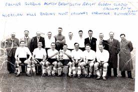 Eaton Bray Football Club, Beds Inter Final 1961-62 (provided by Dawn Clarke)<br />Back Row: Palmer, Burrows, Ashton, Bateman, Costin, Bright, Burrow, Clarke, Galloway, Pipkin, Simmons<br />Front Row: Macaclan, Hills, Barling, Munt, Galloway, Earwicker, Rutherford (click to view full photo)