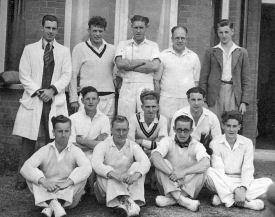 Edlesborough Cricket Team, circa 1955 (click to view full photo)