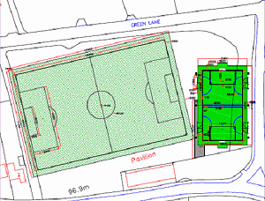 All Weather Pitch on Rye Recreation Ground