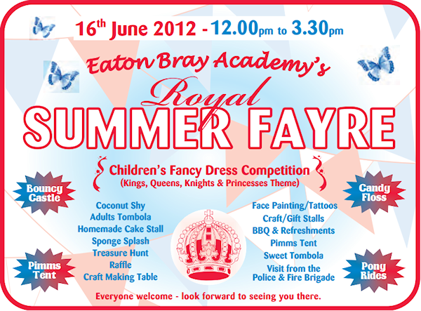 Eaton Bray Academy's Royal Summer Fayre