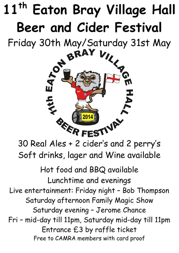 11th Eaton Bray Beer & Cider Festival