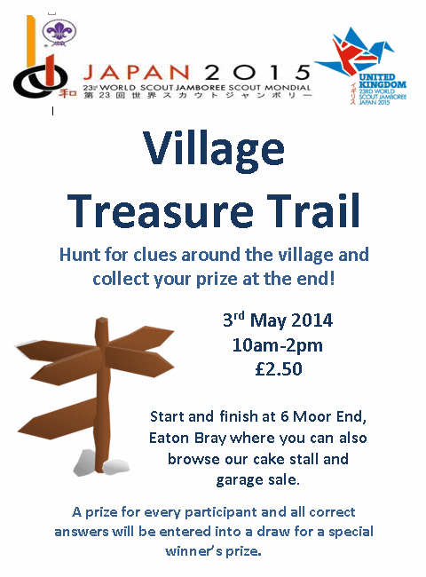 Village Treasure Trail - 3 May 2014 - 10am