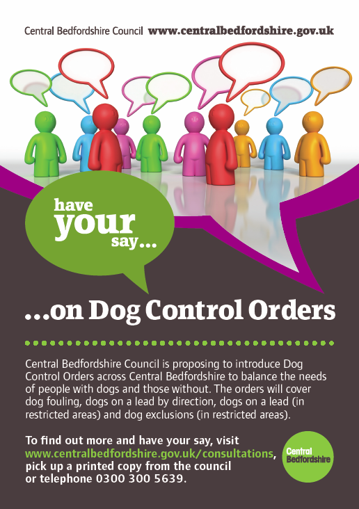 Dog Control Orders Consultation