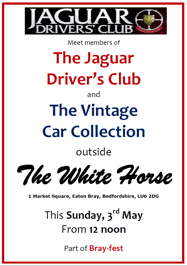 Jaguar Driver's Club - 3 May 2015