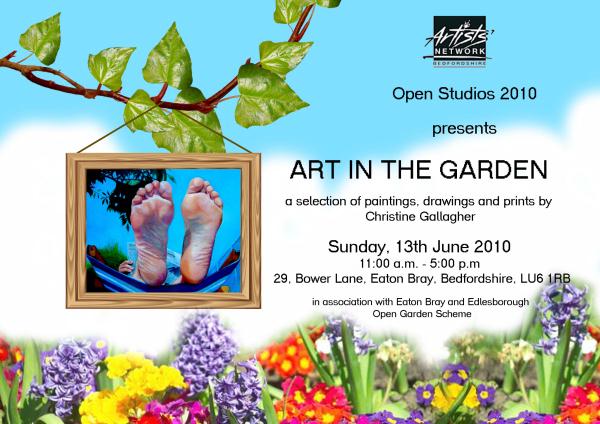 Art in the Garden: a selection of paintings, drawings and prints by Christine Gallagher