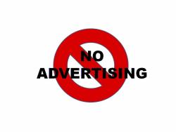 No Advertising